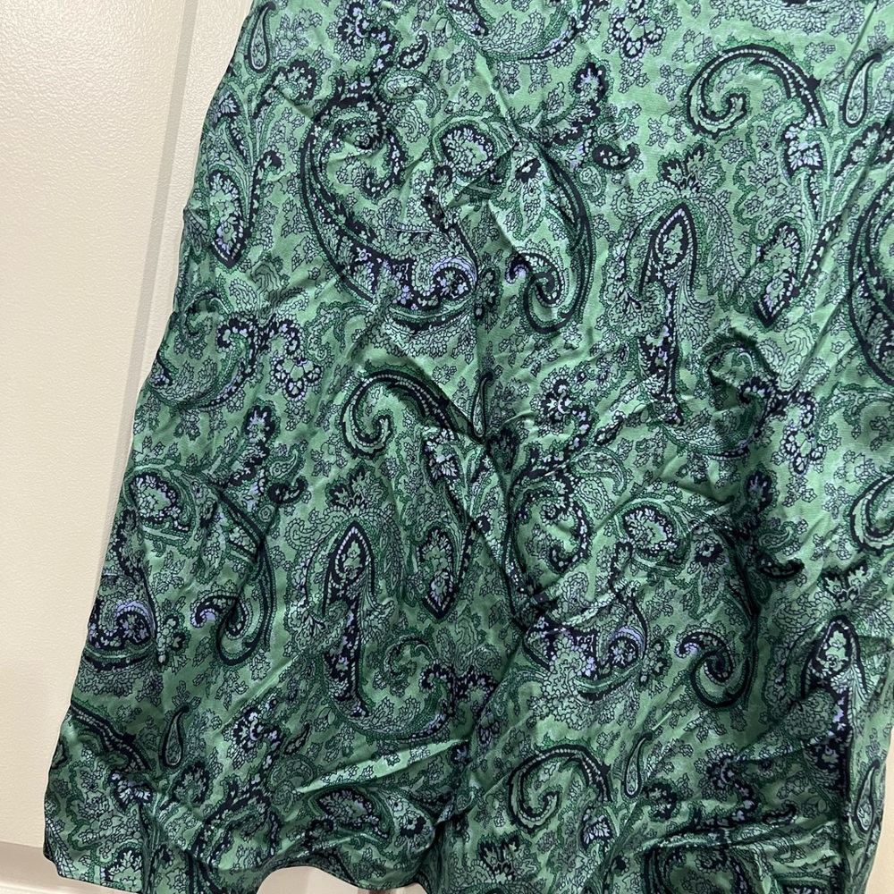 Rebecca Taylor Tailored Jade Combo Margaux Paisley Sleeveless Top Size 6 US $250 - Picture 3 of 6